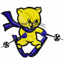 Cats Embroidery Design 1 Cats Embroidery Design 1